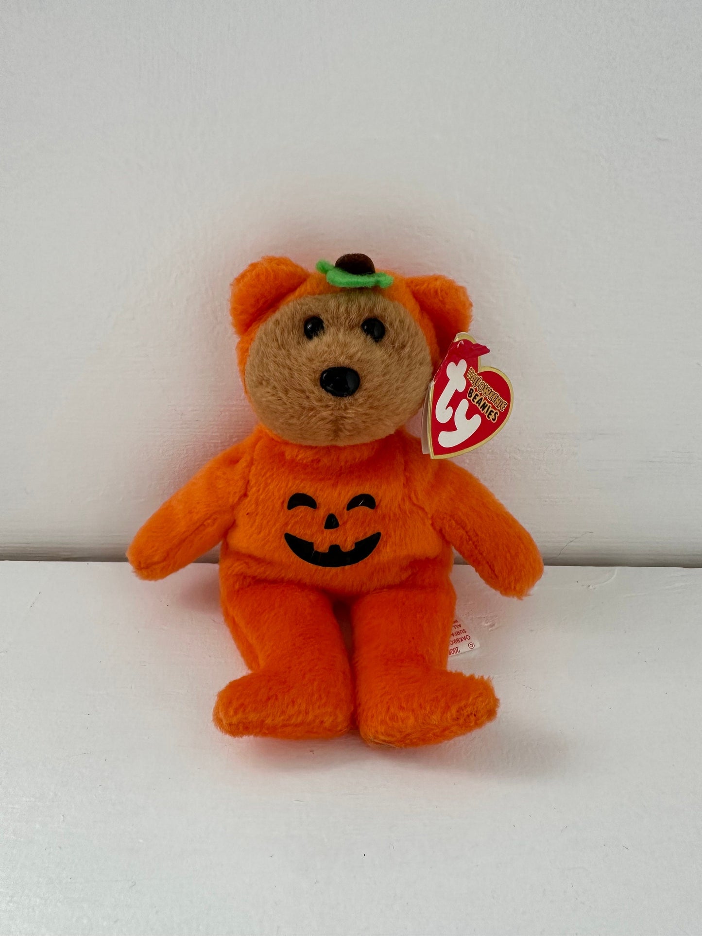 Ty Halloweenie Beanies “Treatsies” the Halloween Bear - Teenie Beanie (4 inch)