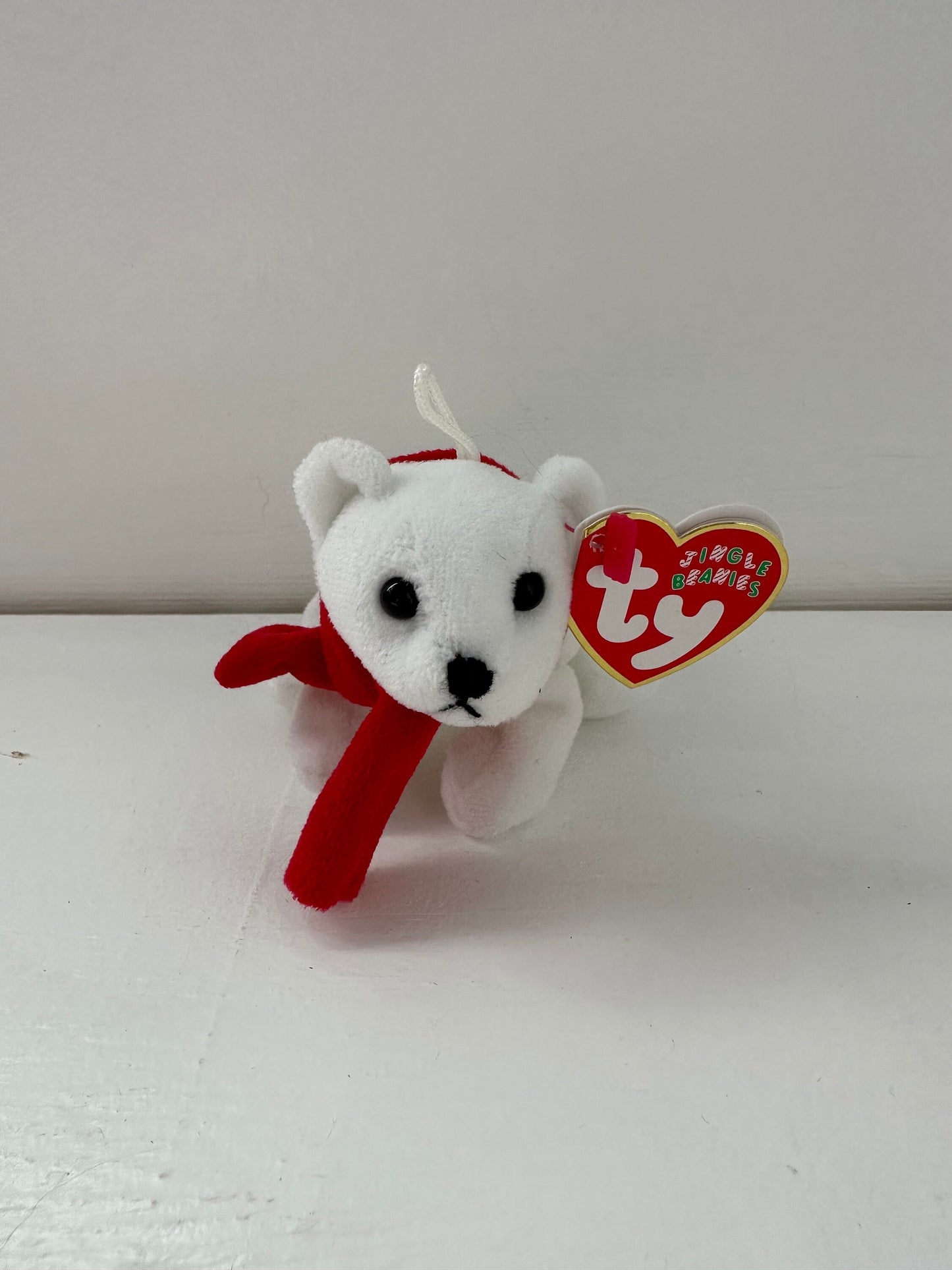 Ty Jingle Beanie “Coldy” the Polar Bear - Tree Ornament* (4 inch)