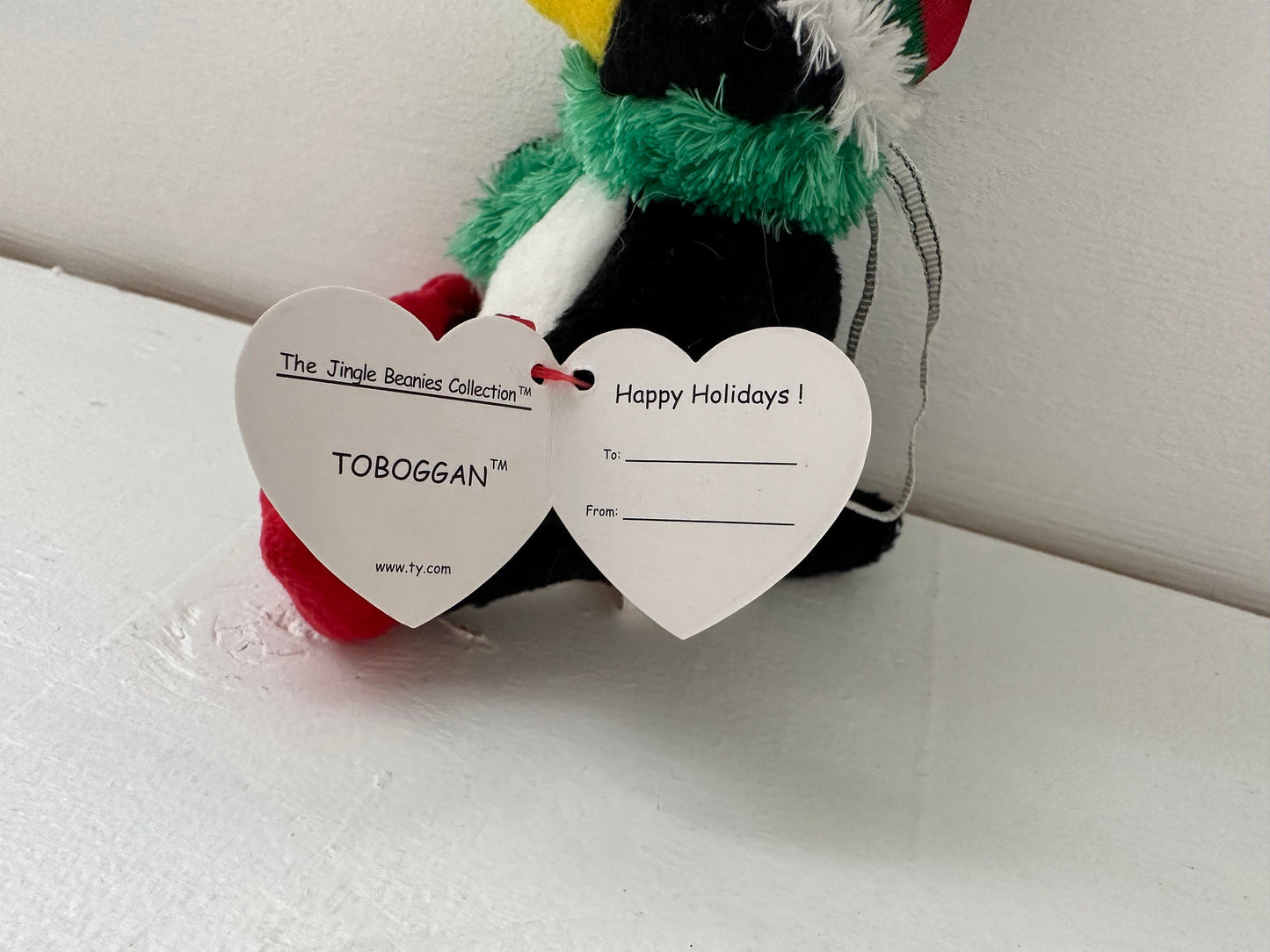 Ty Jingle Beanie “Toboggan” the Penguin - Tree Ornament* (4 inch)