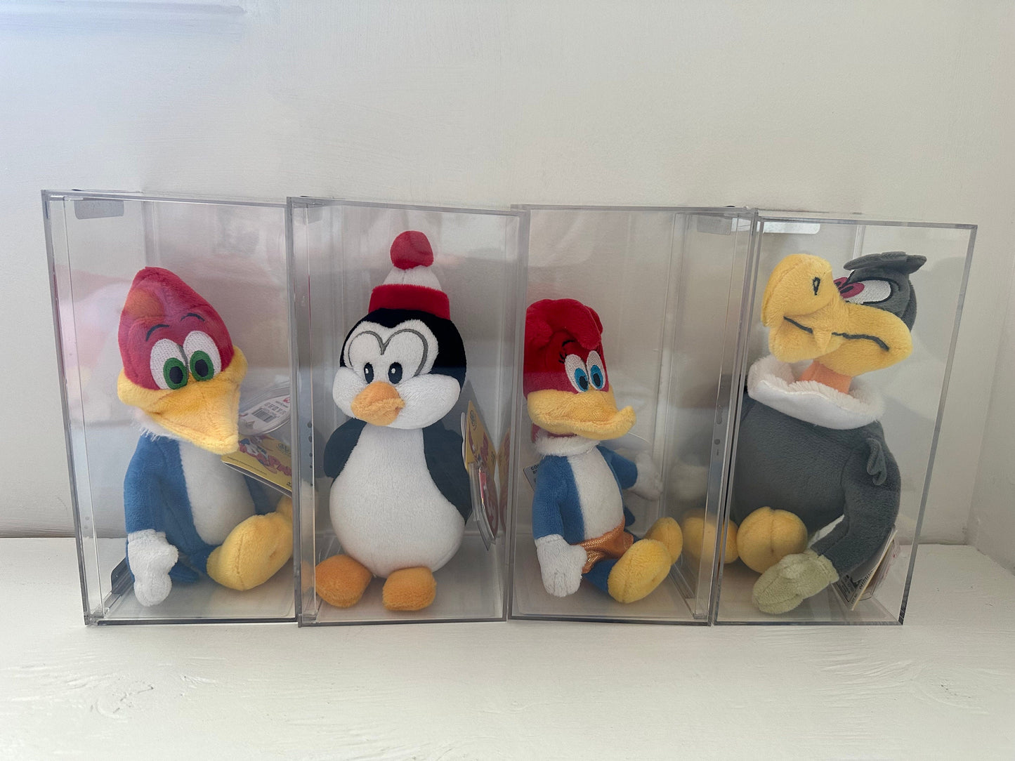 Ty Beanie Baby “Woody Woodpecker”, “Winnie Woodpecker”, “Buzz Buzzard”, “Chilly Willy - Brazil Exclusive! Authenticated MWMT -Make Selection