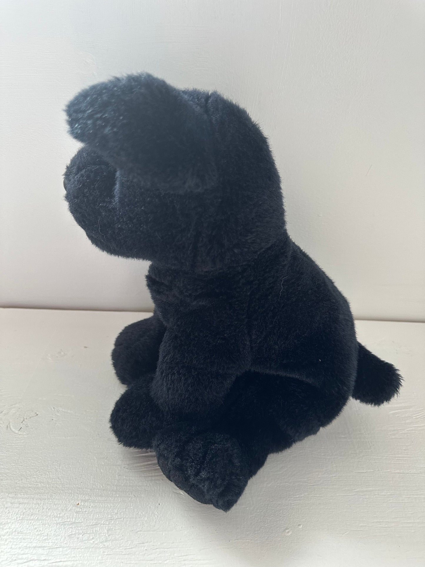 Ty Classics Collection “Tugger” the Black Lab - No Hang Tag (10.5 inch)