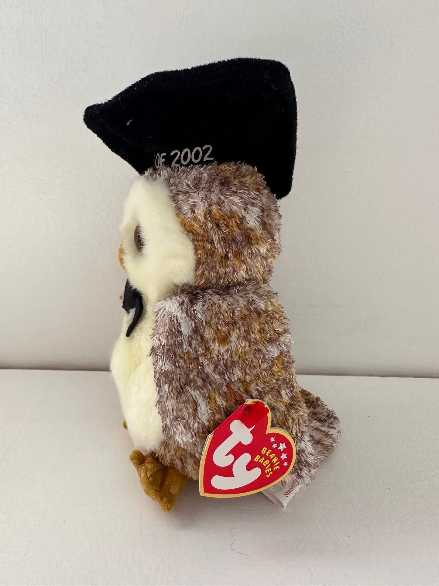 Ty Beanie Baby “Smarter” the Class of 2002 Graduation Owl (6 inch)