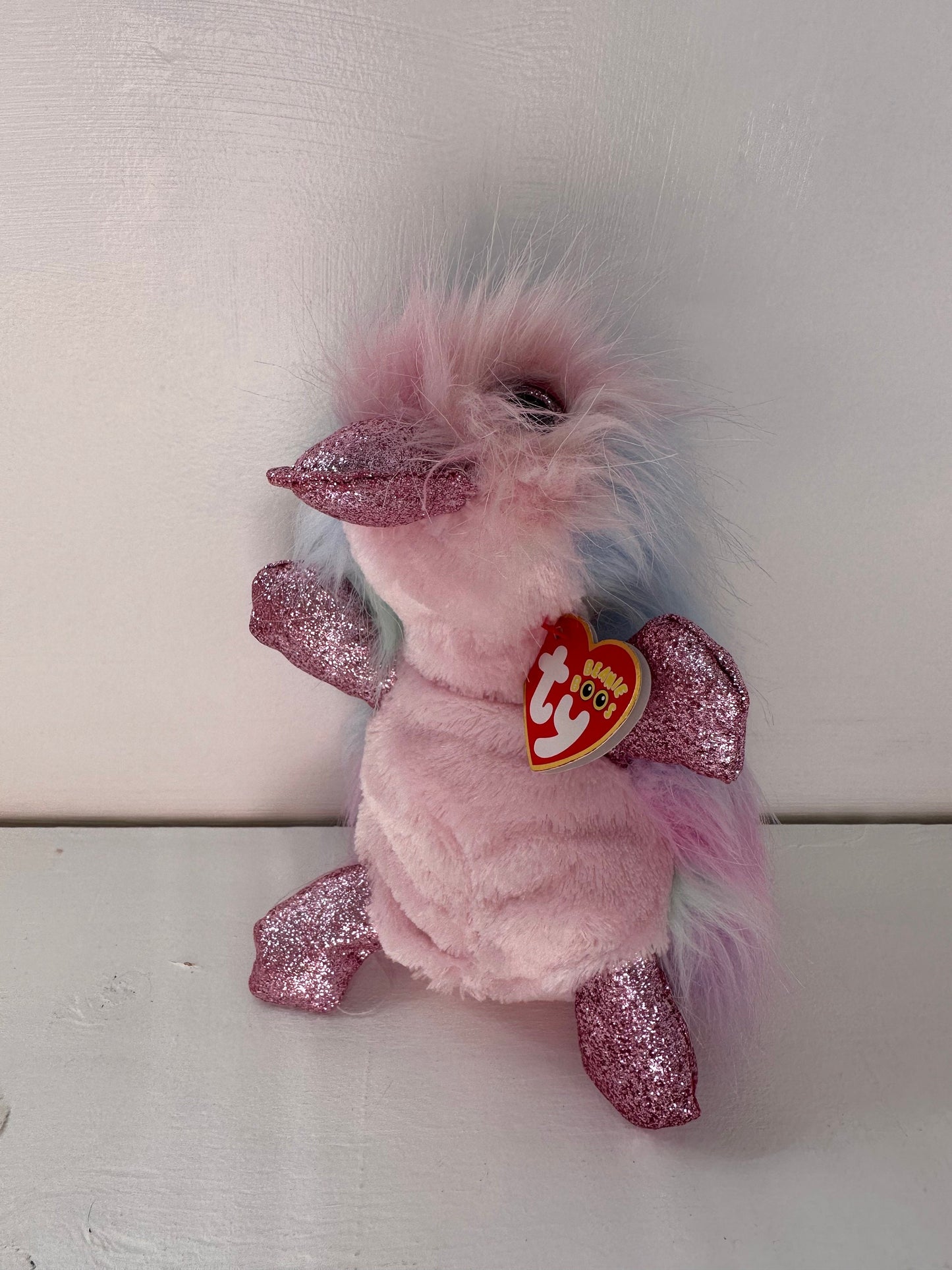 Ty Beanie Boo “Petunia” the Rainbow Platypus  (6 inch)