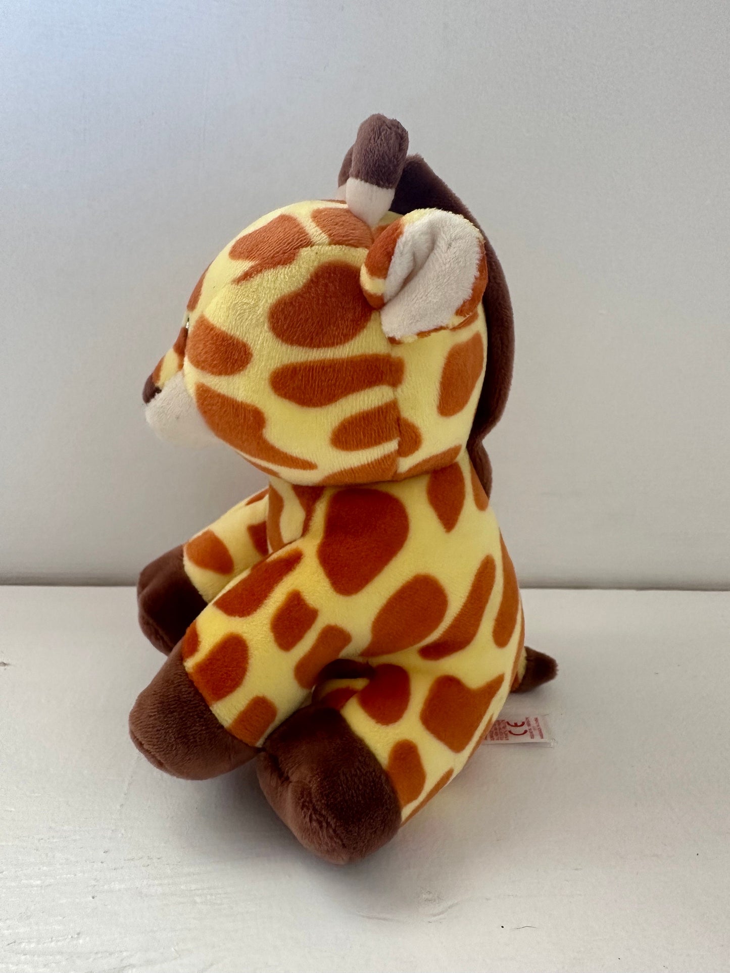 TY Baby Line “Gracie” the Yellow Giraffe - Made especially for baby! No Hang Tag! Rare* (6 inch)