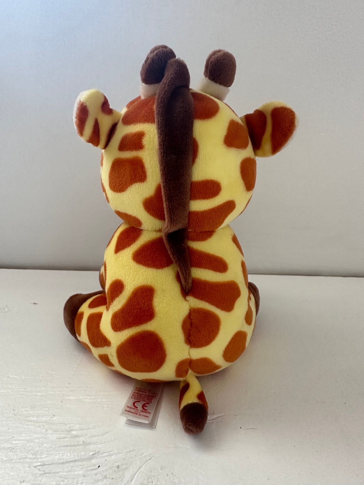 TY Baby Line “Gracie” the Yellow Giraffe - Made especially for baby! No Hang Tag! Rare* (6 inch)