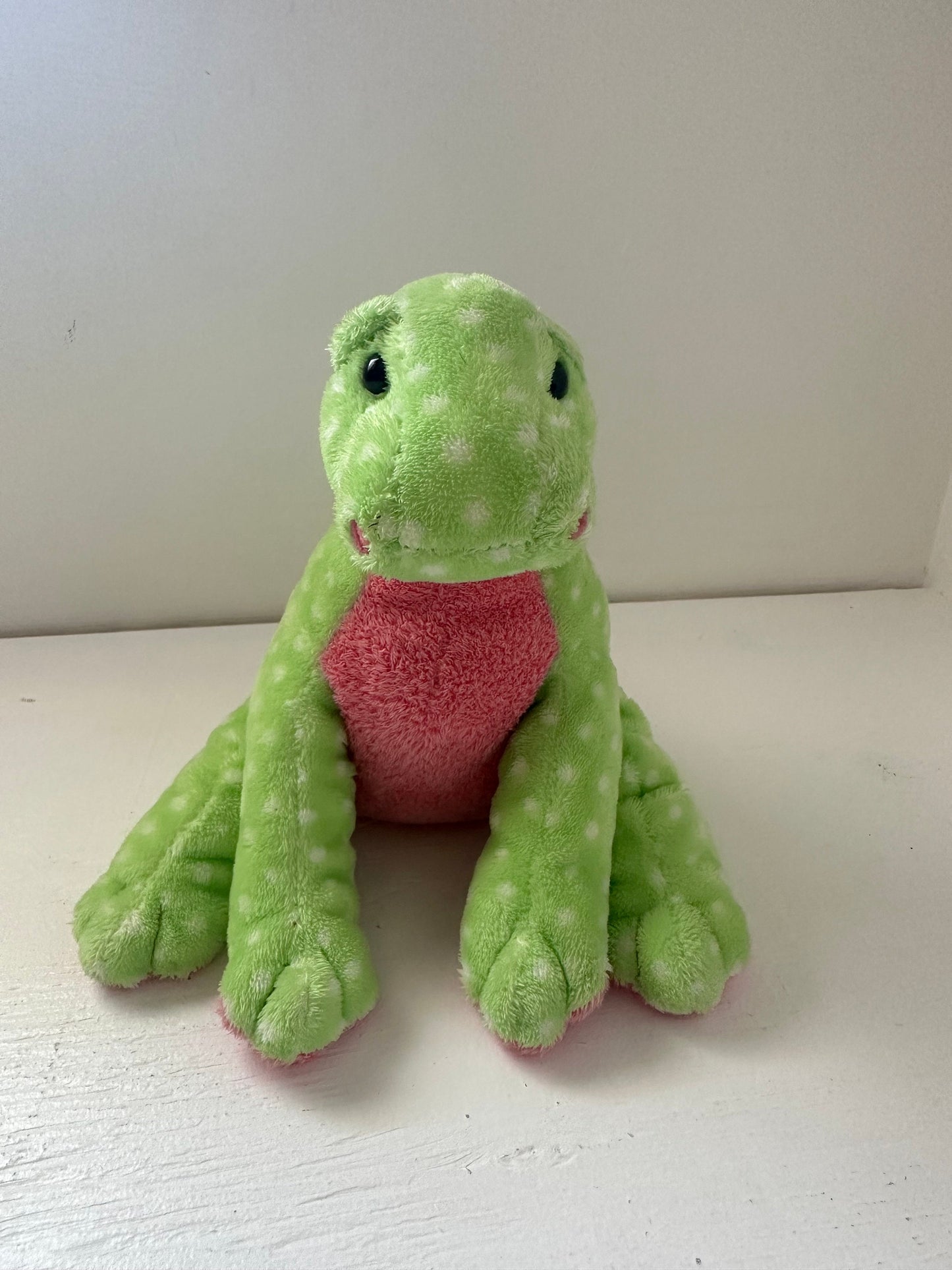 Ty Pluffies Collection “Stomps” the Dinosaur - No Hang Tag *Rare* (8 inch)