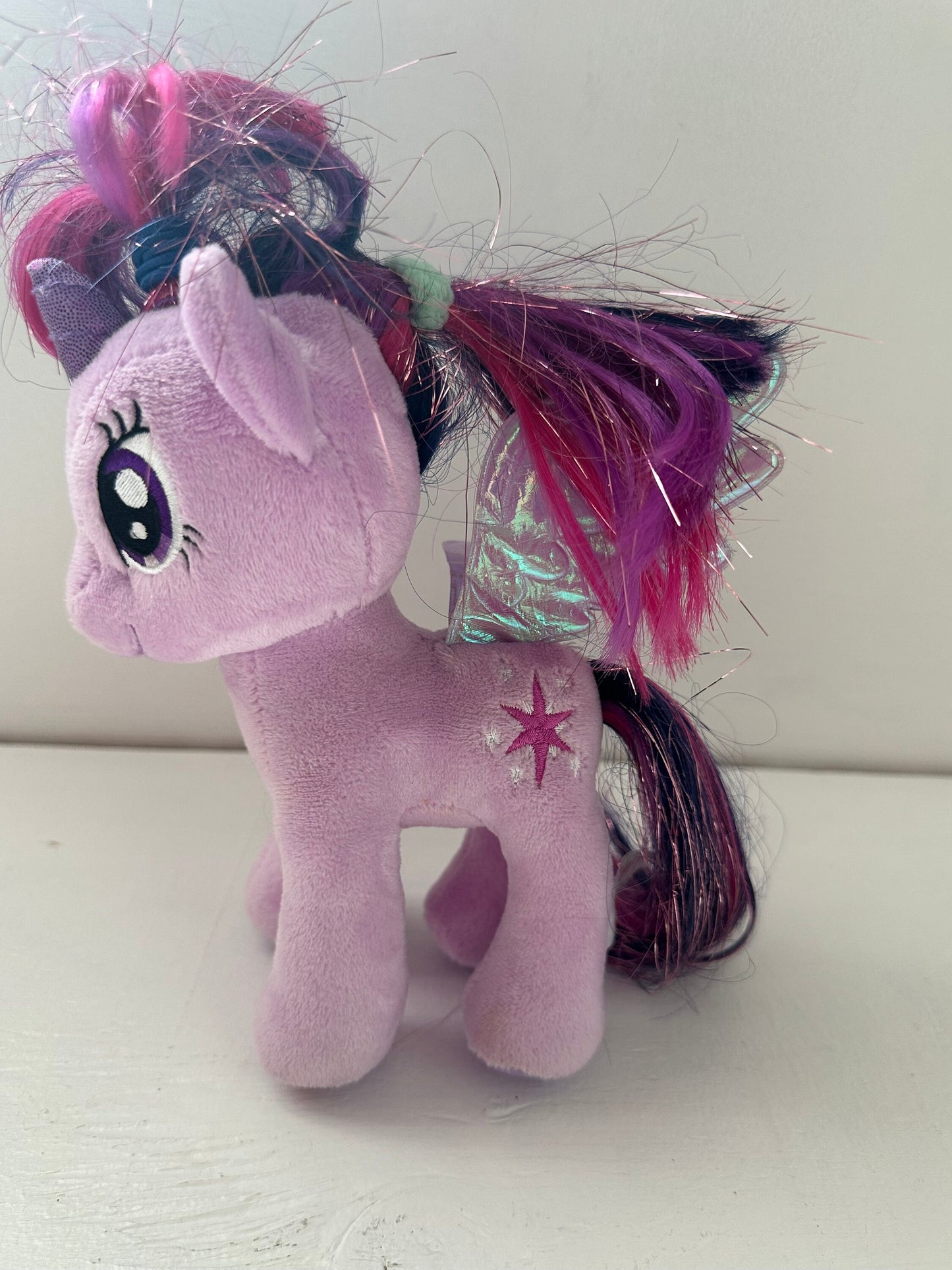 Ty Beanie Boo “Twilight Sparkle” the Pony from My Little Pony - No Hang Tag! (7 inch)