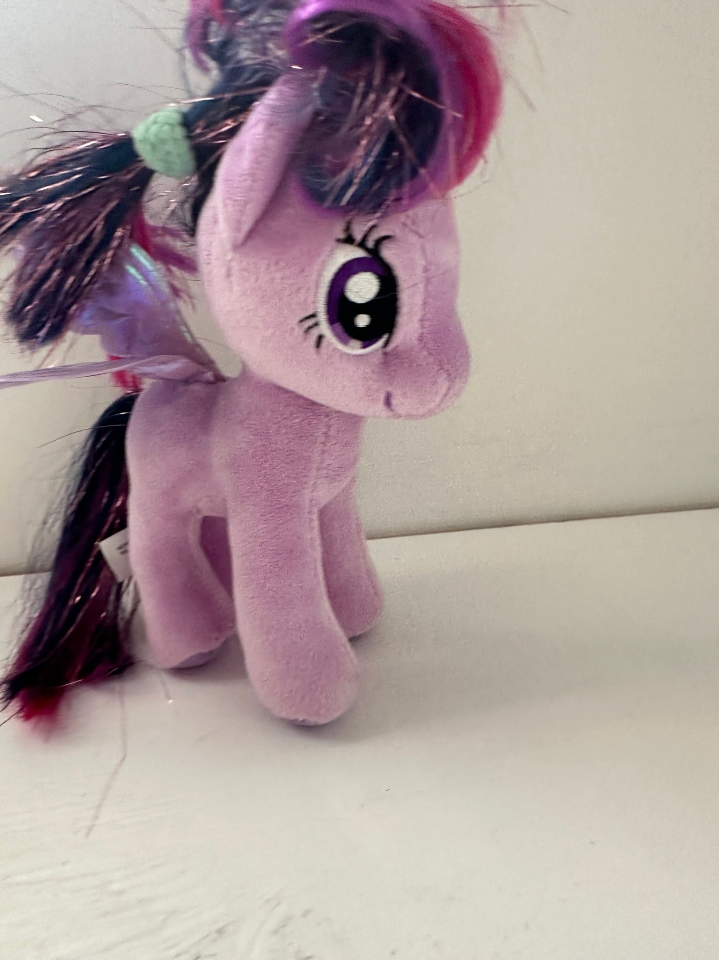 Ty Beanie Boo “Twilight Sparkle” the Pony from My Little Pony - No Hang Tag! (7 inch)