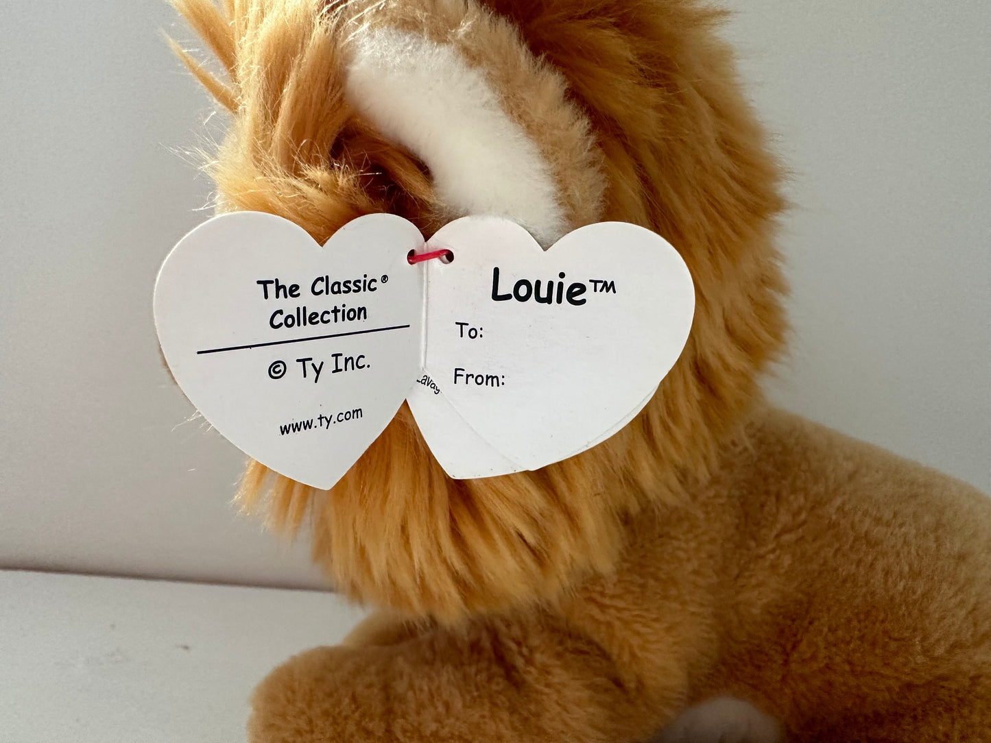 Ty Classics Collection “Louie” the Lion  (10 inch)