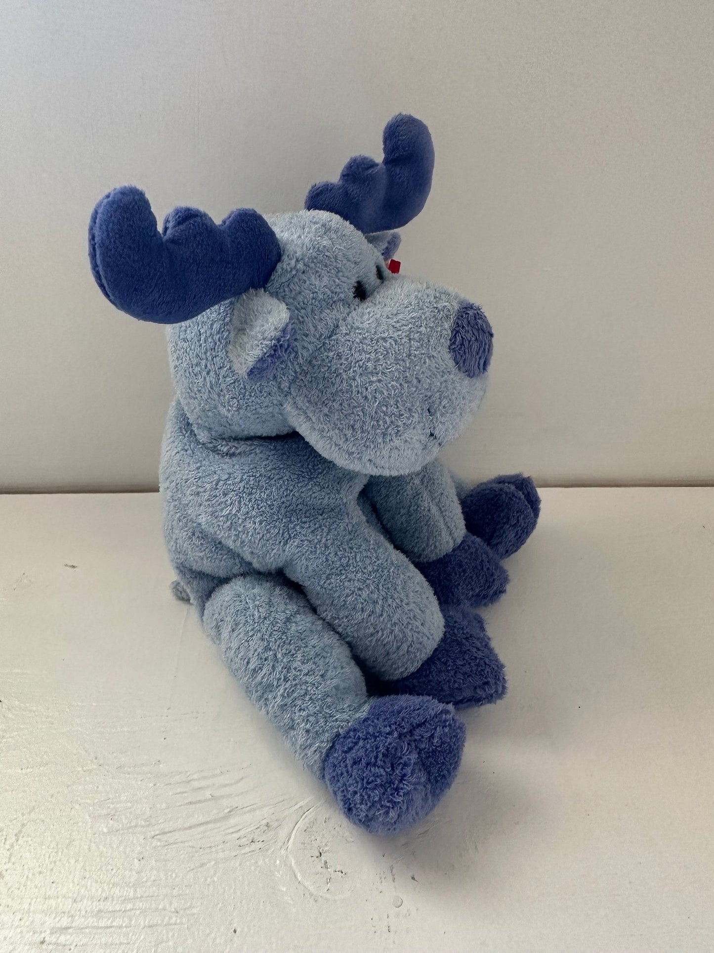 Ty Pluffies “Bloose” the Blue Moose! (10 inch)