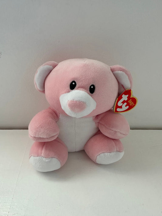 TY Baby Line “Princess” the Pink Bear - Made especially for baby  (6 inch)