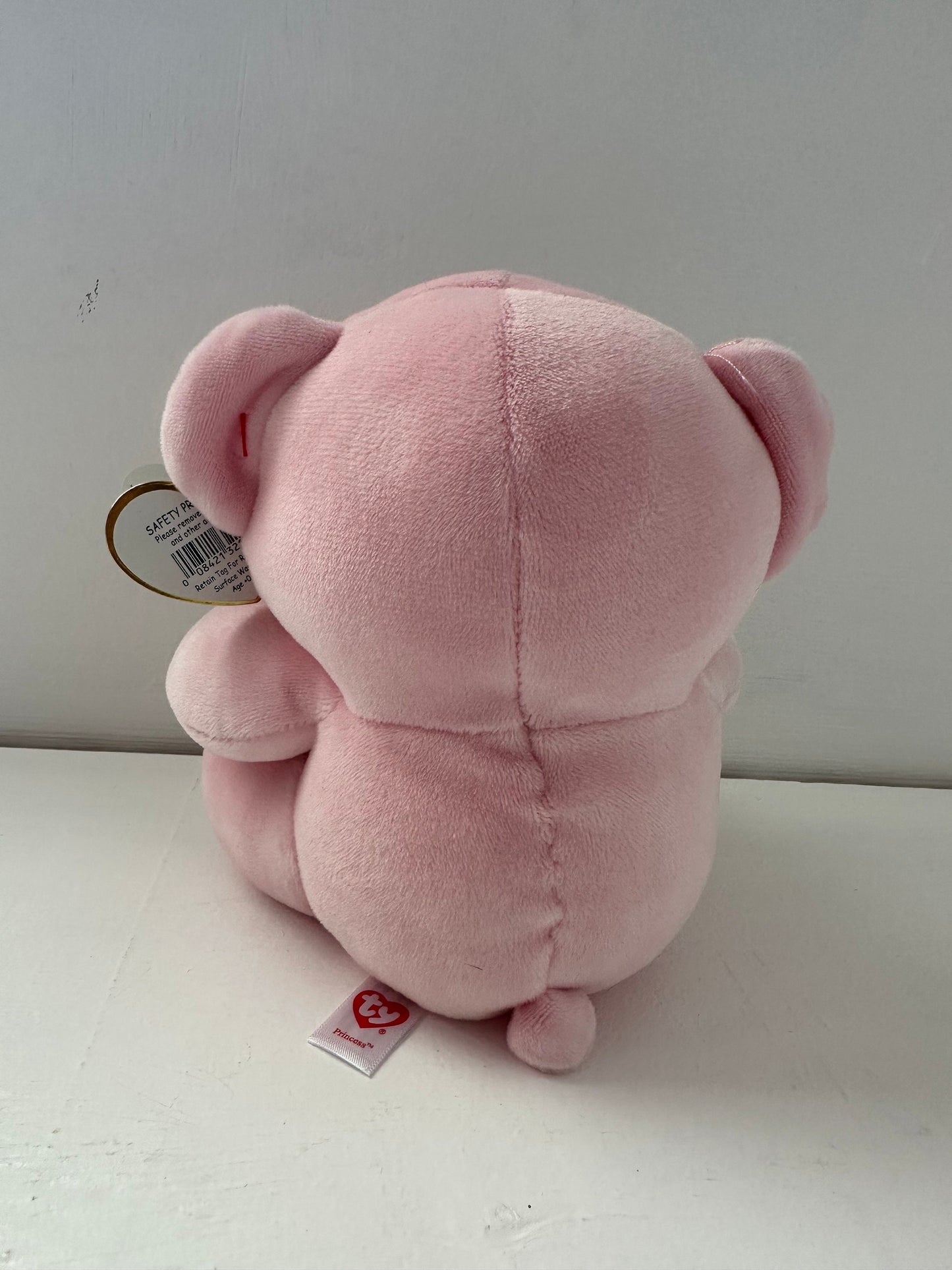 TY Baby Line “Princess” the Pink Bear - Made especially for baby  (6 inch)