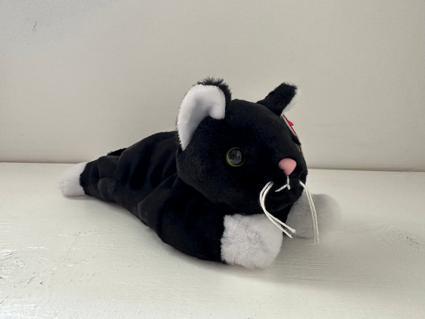 Ty Beanie Baby Zip II the Black Cat - Limited Production Rare! 30th Anniversary Beanie Baby Series! (6 inch)