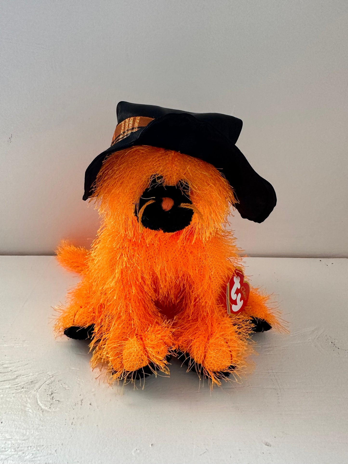 Ty Classics Collection “Alacazam” the Orange Halloween Cat  (9 inch)