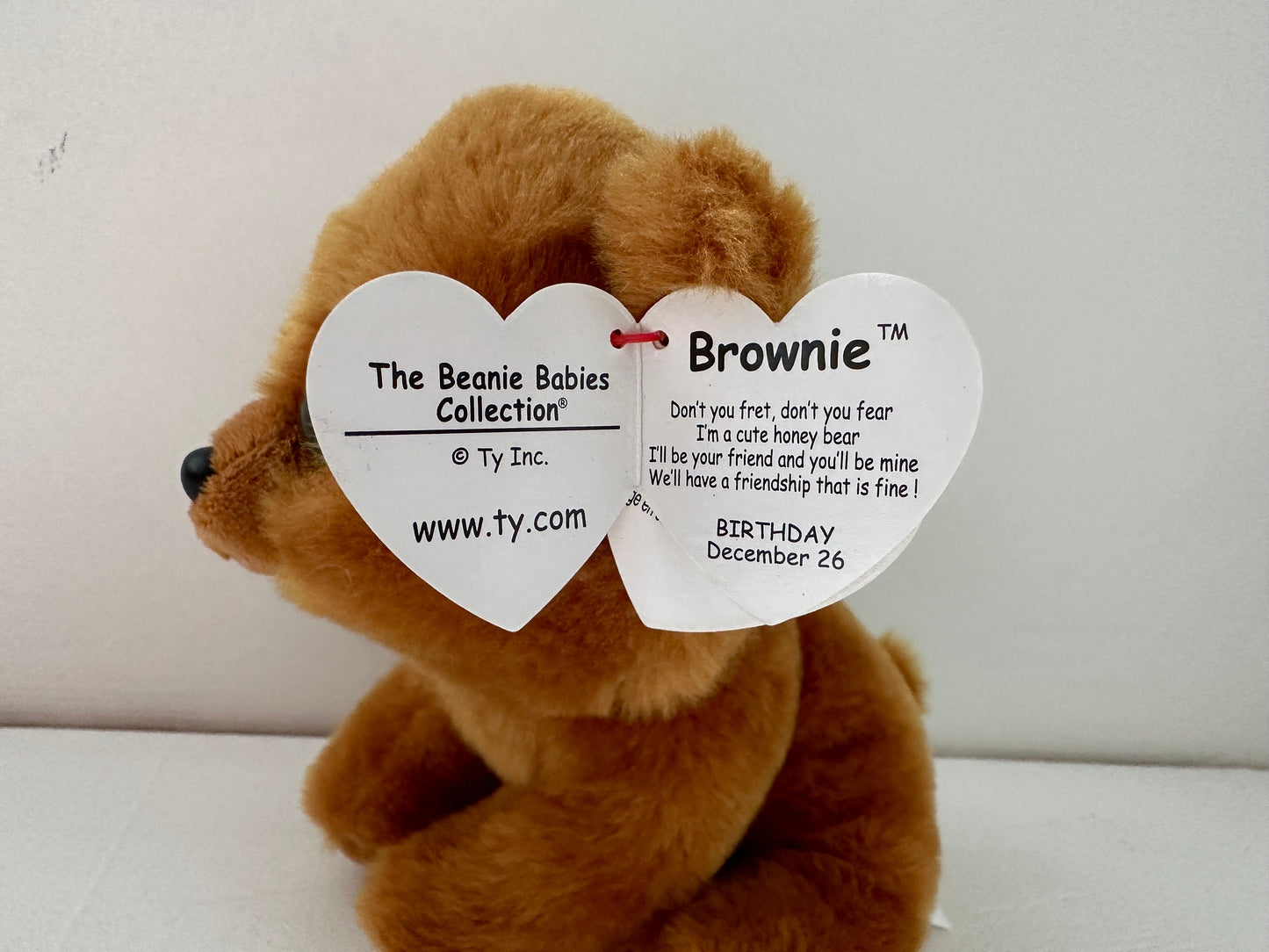 TY Beanie Baby “Brownie” the Bear (6 inch)