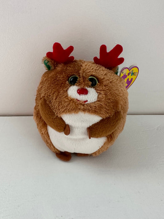 Ty Beanie Ballz “Hoofer” the Reindeer (6 inch)