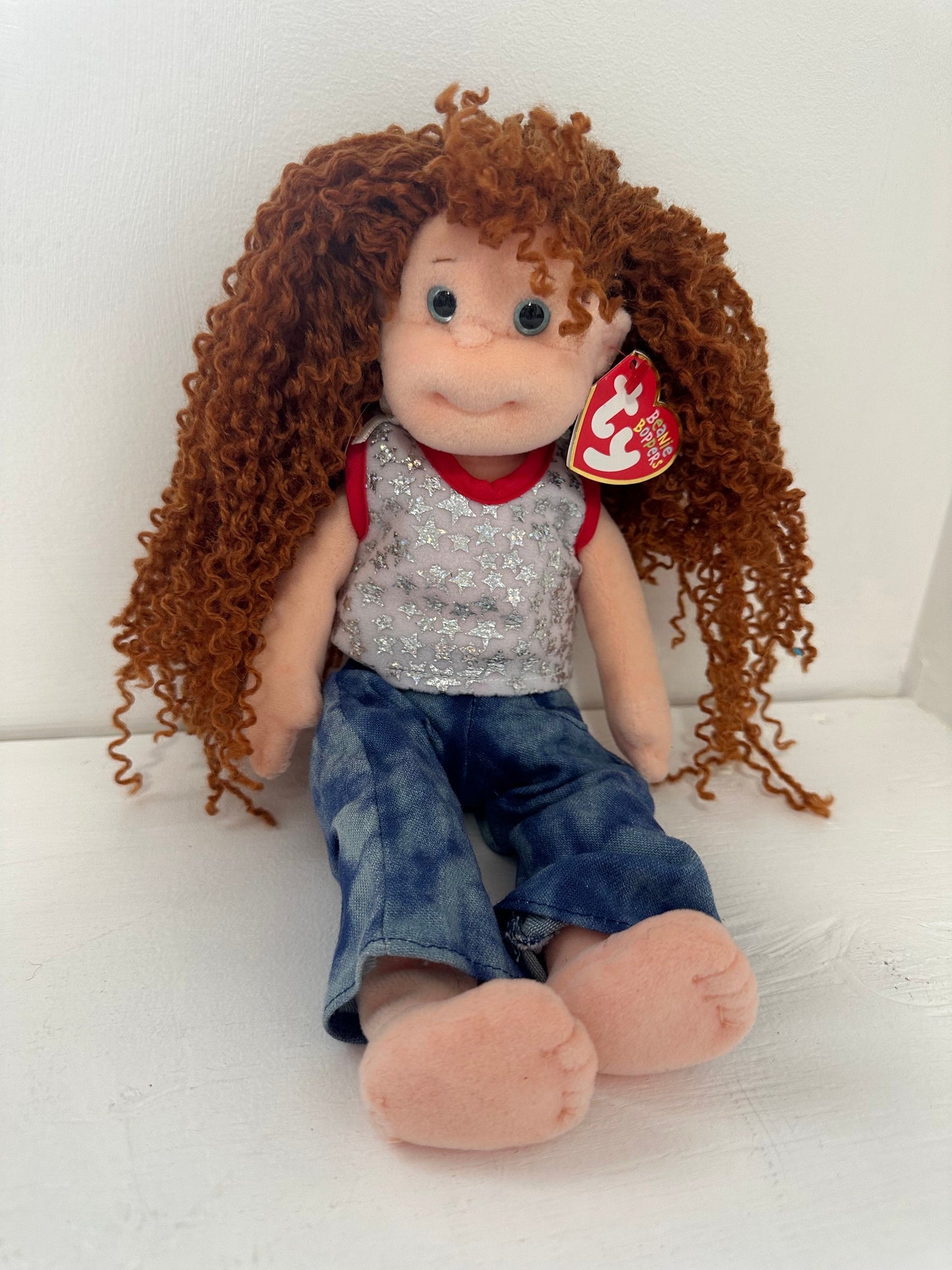 Ty Beanie Bopper “Giggly Gracie” the Beanie Kid / Bopper / Doll (12 inch)