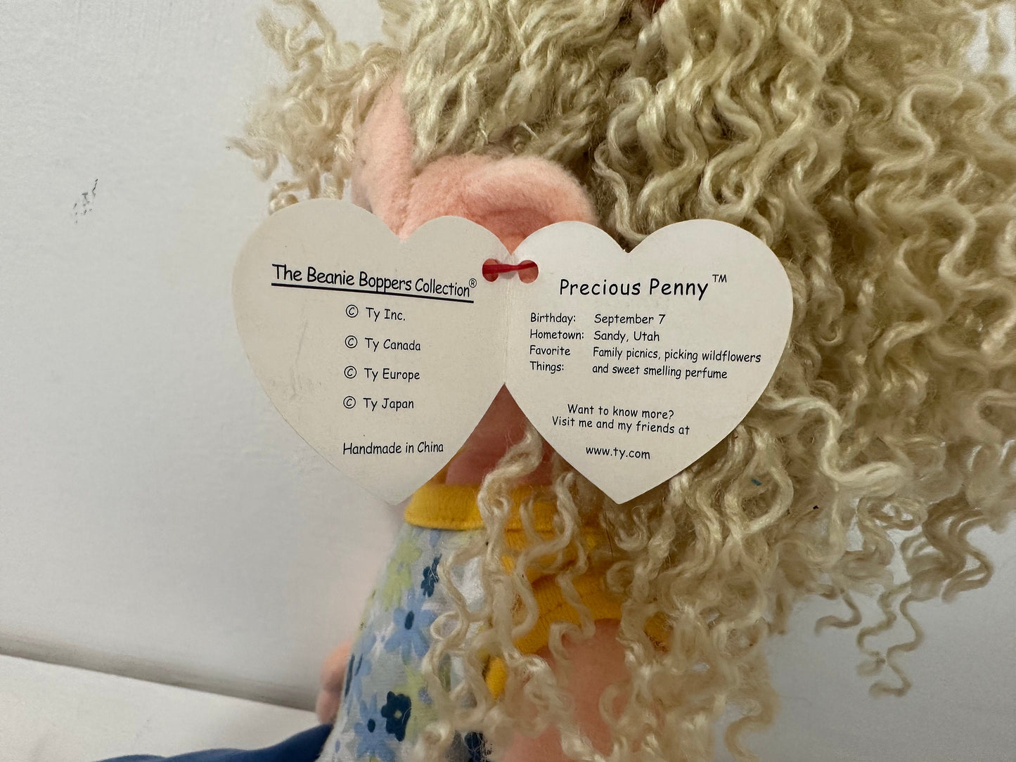 Ty Beanie Bopper “Precious Penny” the Beanie Kid / Bopper / Doll (12 inch)