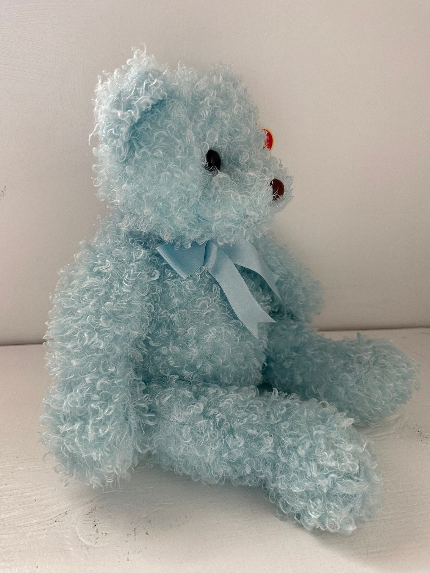 Ty Classics Collection “Oasis” the Large Blue Bear - Non Mint Tag (15 inch)