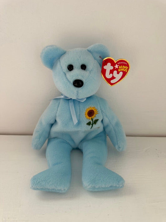 Ty Beanie Baby “Kansas Sunflower” the Kansas State Flower Exclusive Series - Tradeshow Exclusive (8.5 inch)