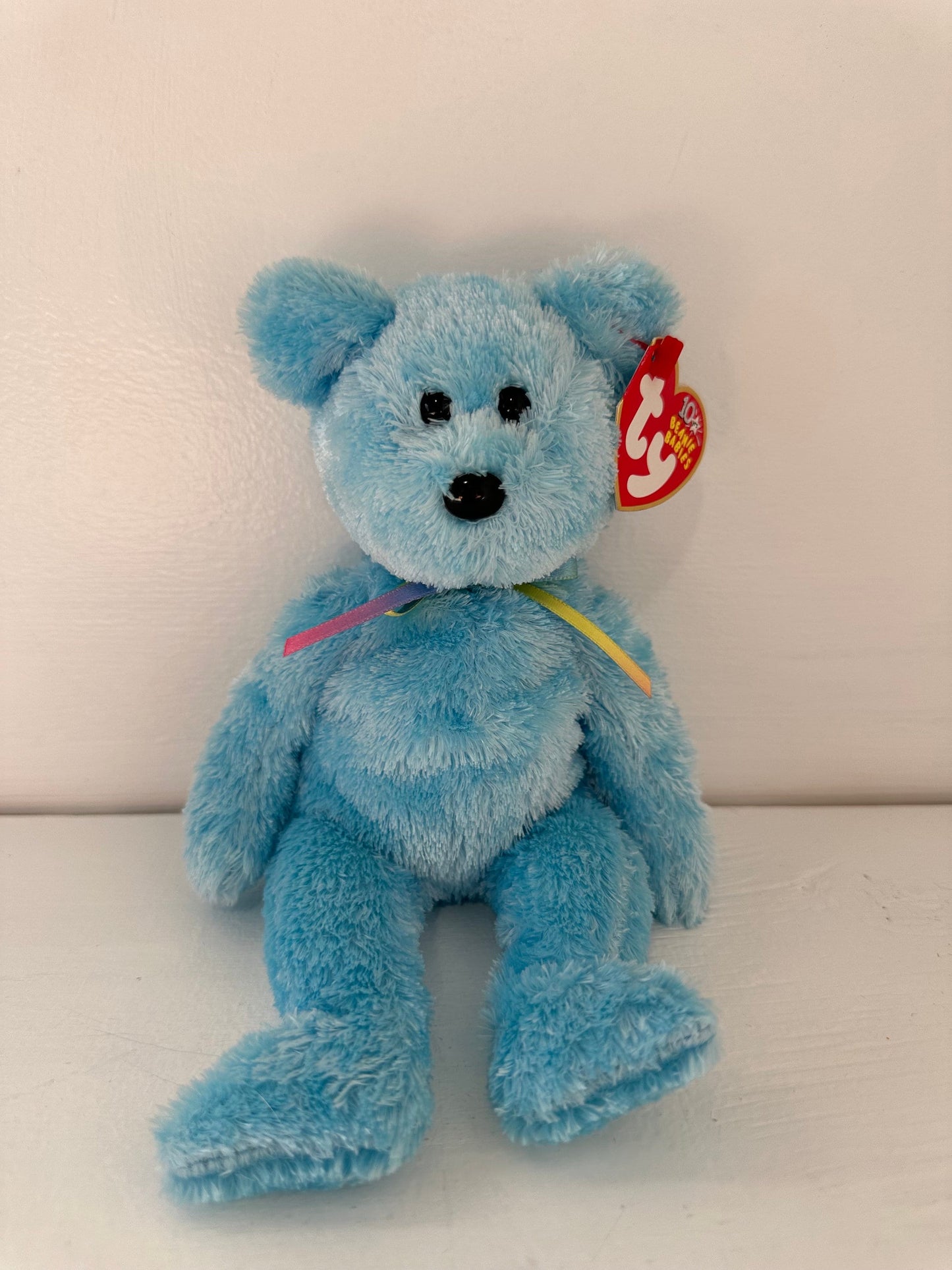 Ty Beanie Baby “Sherbet” the Bear - Blue Version (8.5 inch)