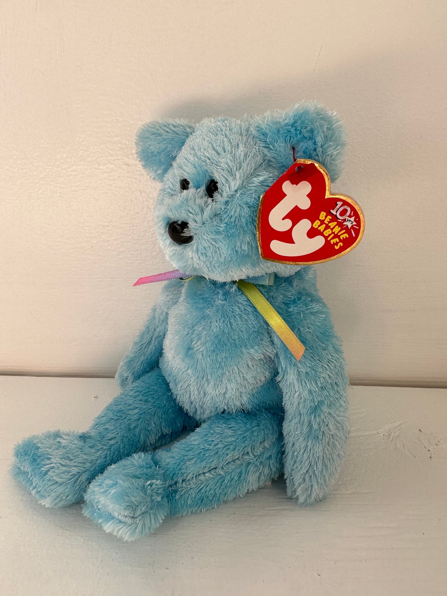 Ty Beanie Baby “Sherbet” the Bear - Blue Version (8.5 inch)