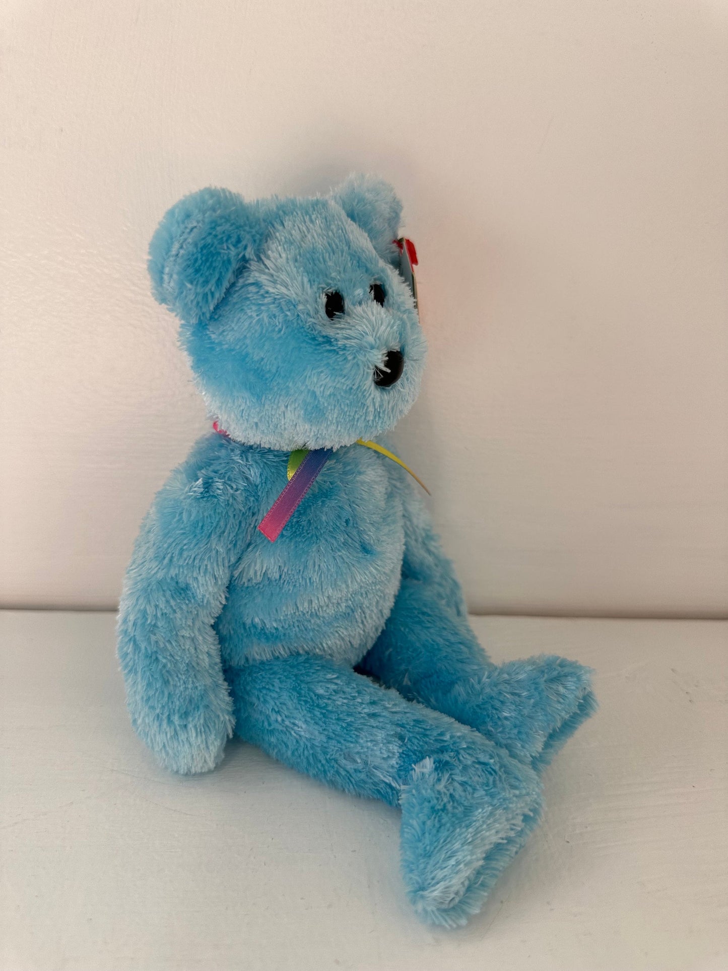 Ty Beanie Baby “Sherbet” the Bear - Blue Version (8.5 inch)