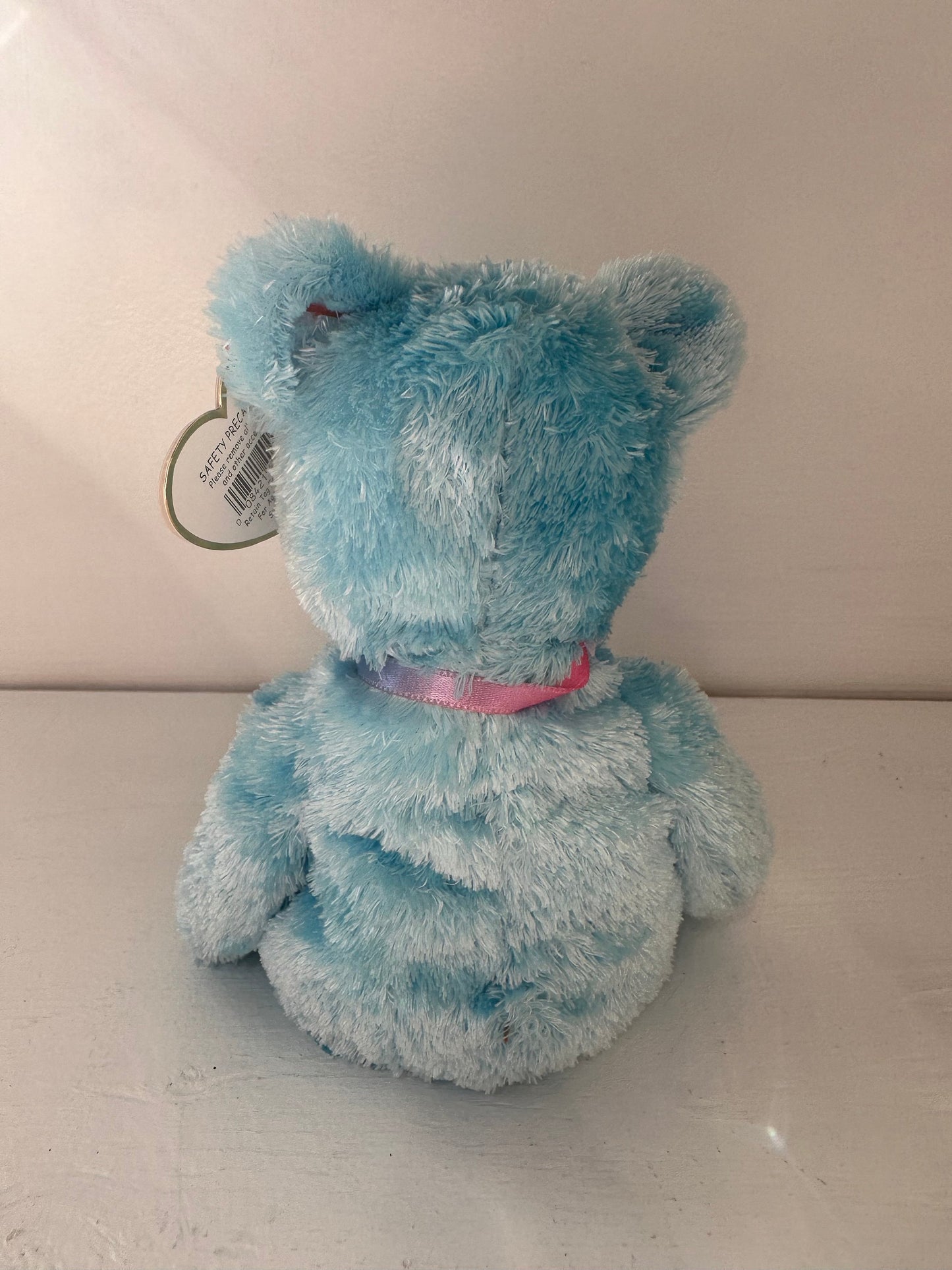 Ty Beanie Baby “Sherbet” the Bear - Blue Version (8.5 inch)