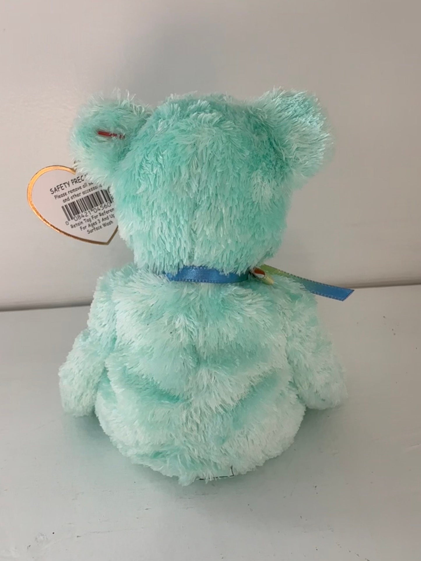 Ty Beanie Baby “Sherbet” the Bear - Green Version (8.5 inch)