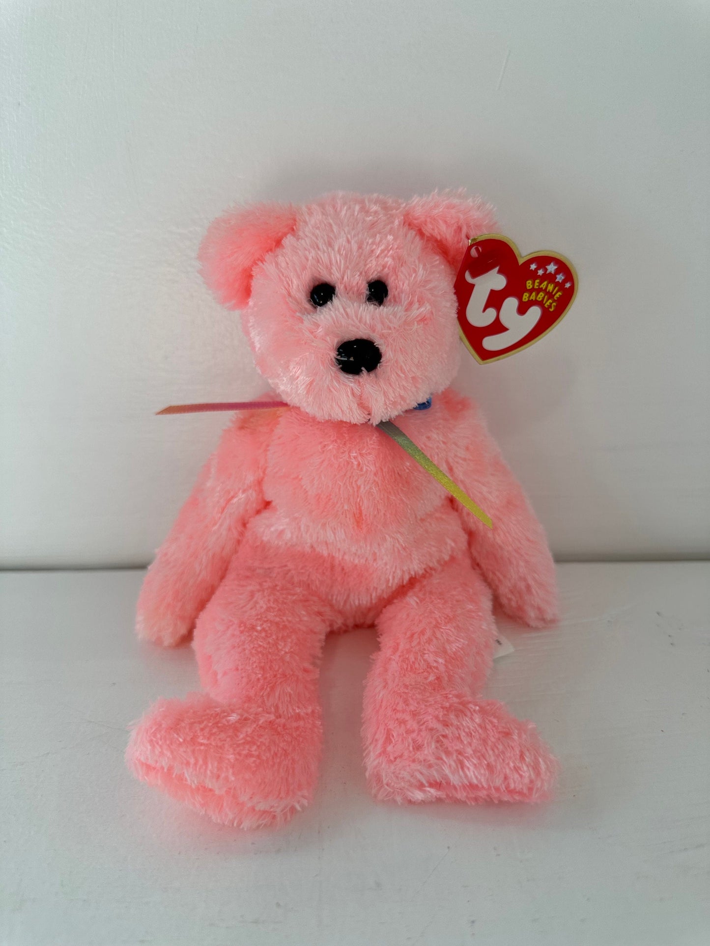 Ty Beanie Baby “Sherbet” the Bear - Pink Version (8.5 inch)