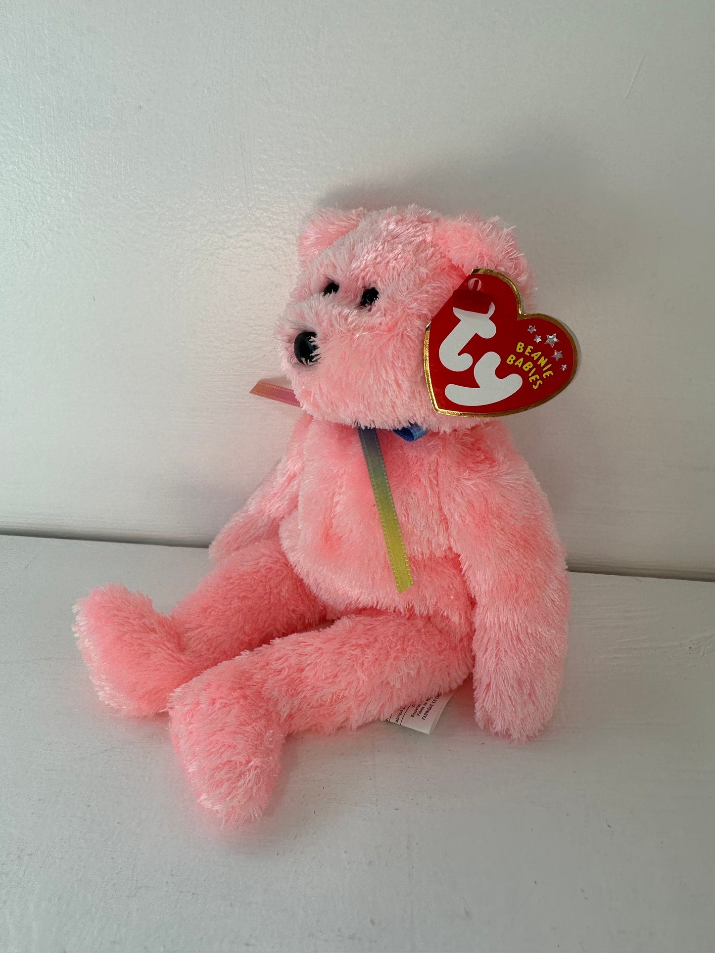 Ty Beanie Baby “Sherbet” the Bear - Pink Version (8.5 inch)