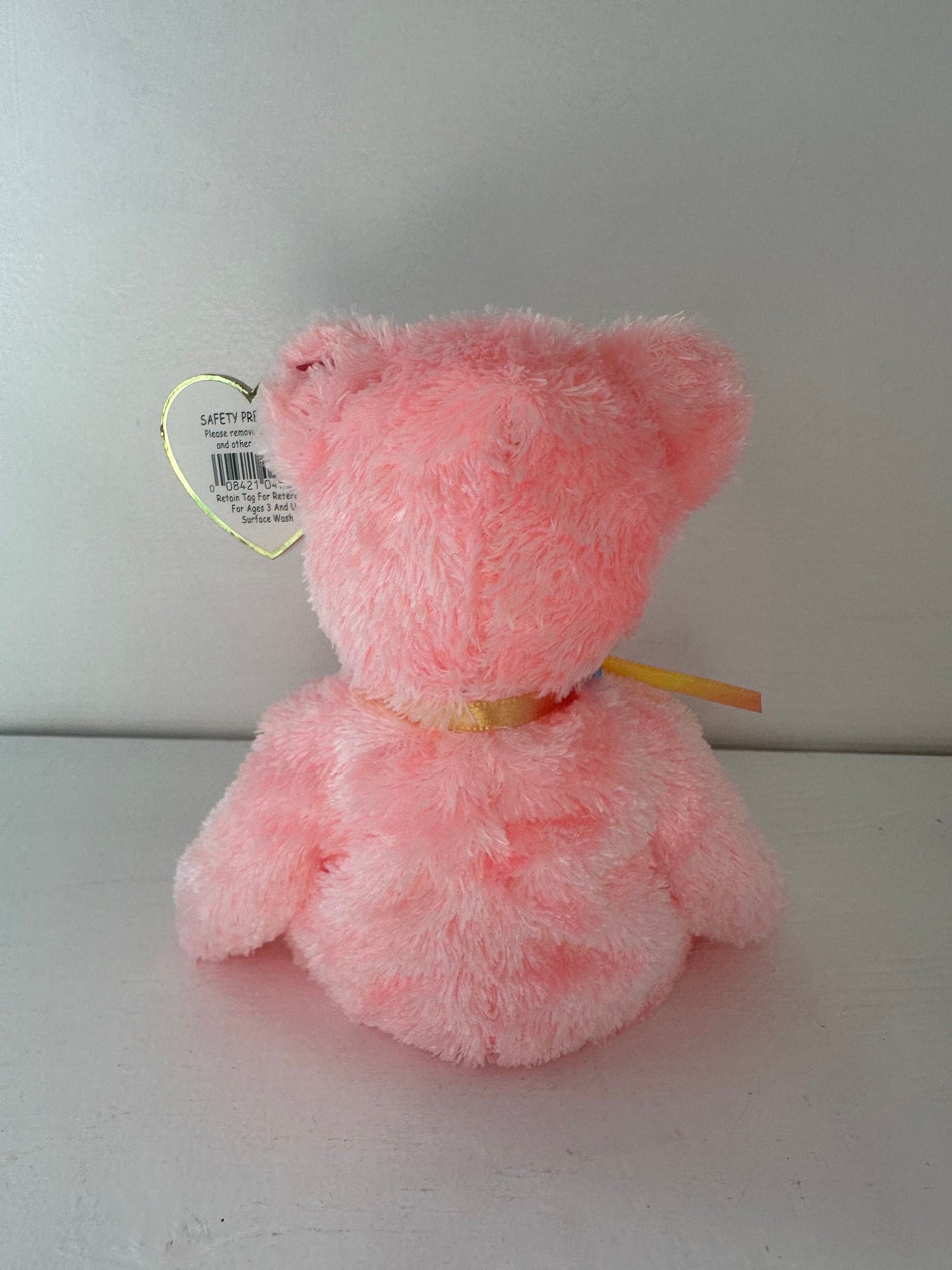 Ty Beanie Baby “Sherbet” the Bear - Pink Version (8.5 inch)