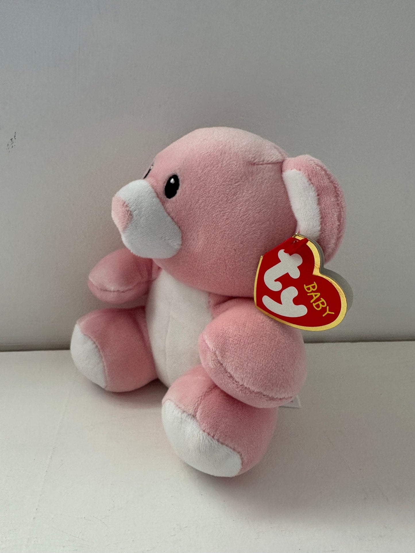 TY Baby Line “Princess” the Pink Bear - Made especially for baby  (6 inch)