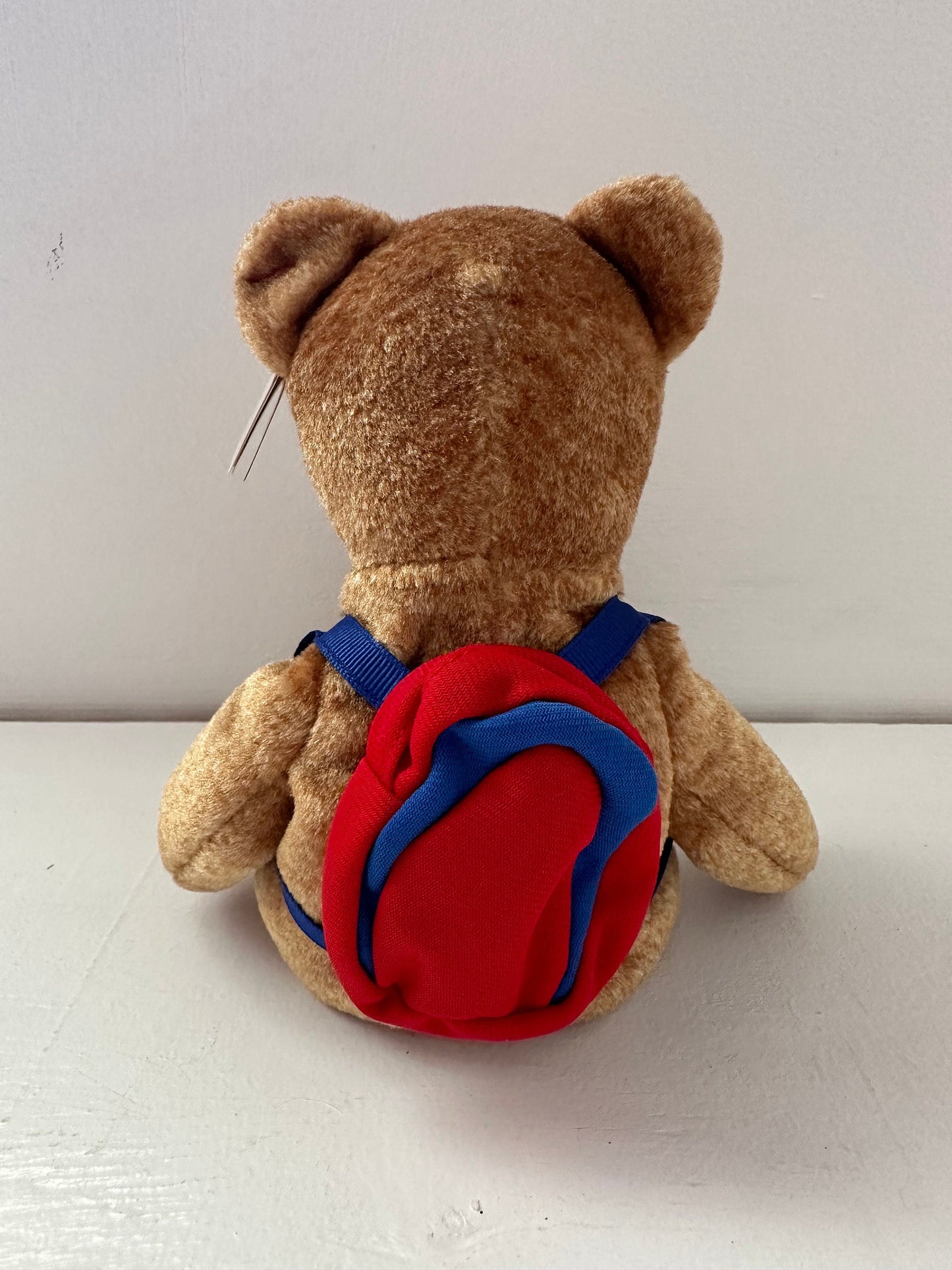 Ty Beanie Baby “ABCs” the Adorable Back to School Bear wearing Backpack! (8.5 inch)