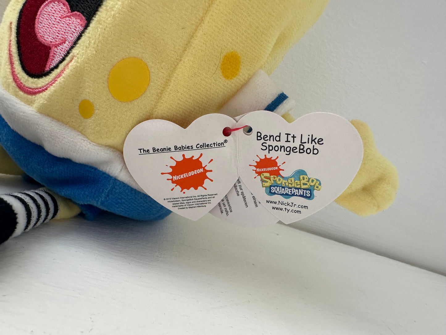 Ty Beanie Baby “Bend it like SpongeBob” - SpongeBob Squarepants (8 inch)