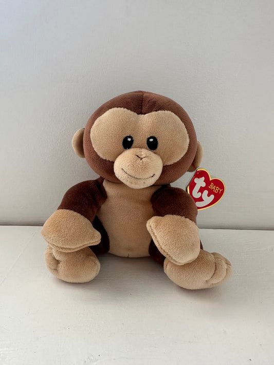 Ty Baby Line “Banana” the Adorable Monkey! *Rare* (Smaller 6 inch)