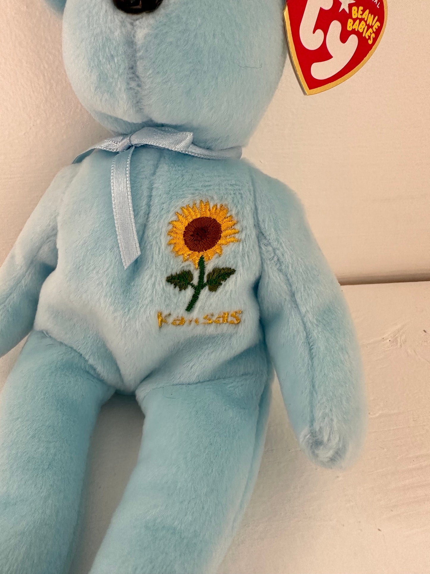 Ty Beanie Baby “Kansas Sunflower” the Kansas State Flower Exclusive Series - Tradeshow Exclusive (8.5 inch)