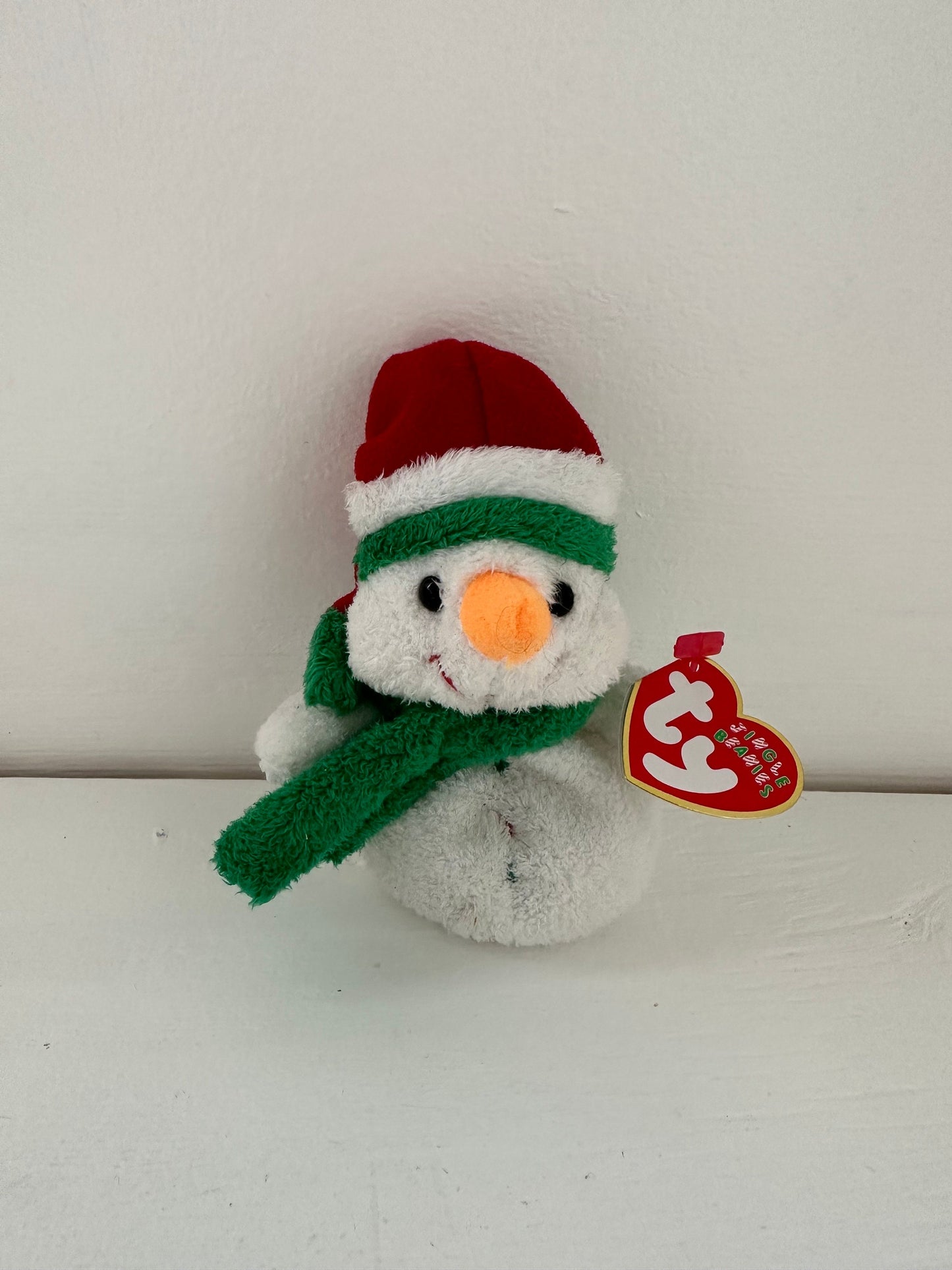 Ty Jingle Beanie “Melton” the Snowman Tree Ornament Beanie (4 inch)