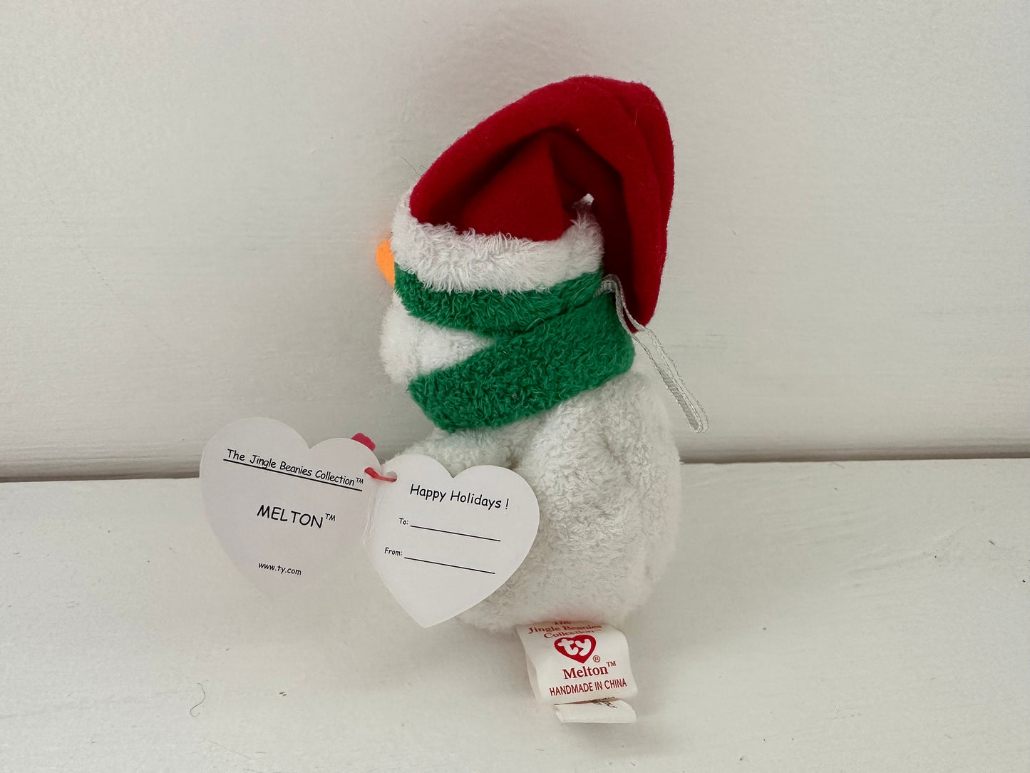 Ty Jingle Beanie “Melton” the Snowman Tree Ornament Beanie (4 inch)