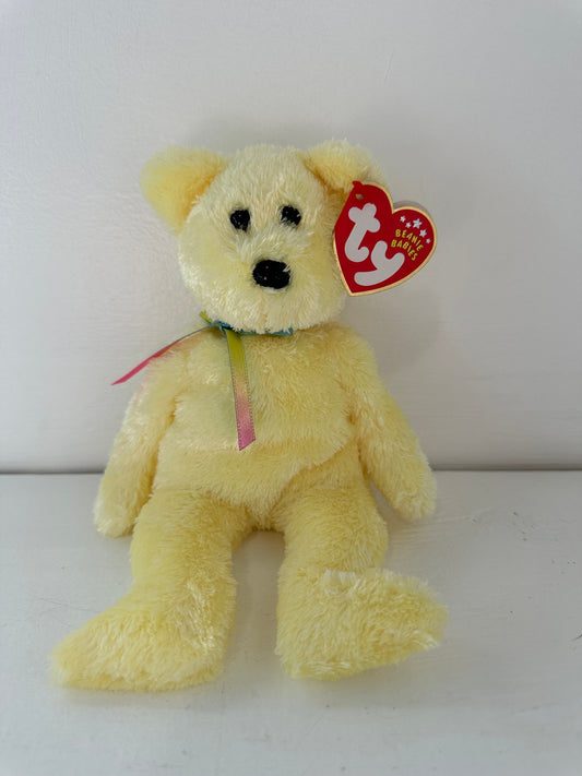 Ty Beanie Baby “Sherbet” the Bear - Yellow Version (8.5 inch)