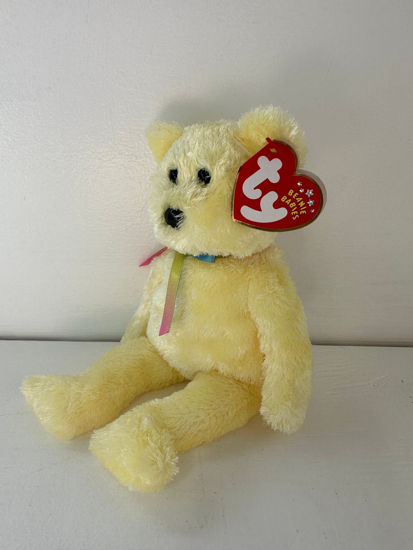 Ty Beanie Baby “Sherbet” the Bear - Yellow Version (8.5 inch)