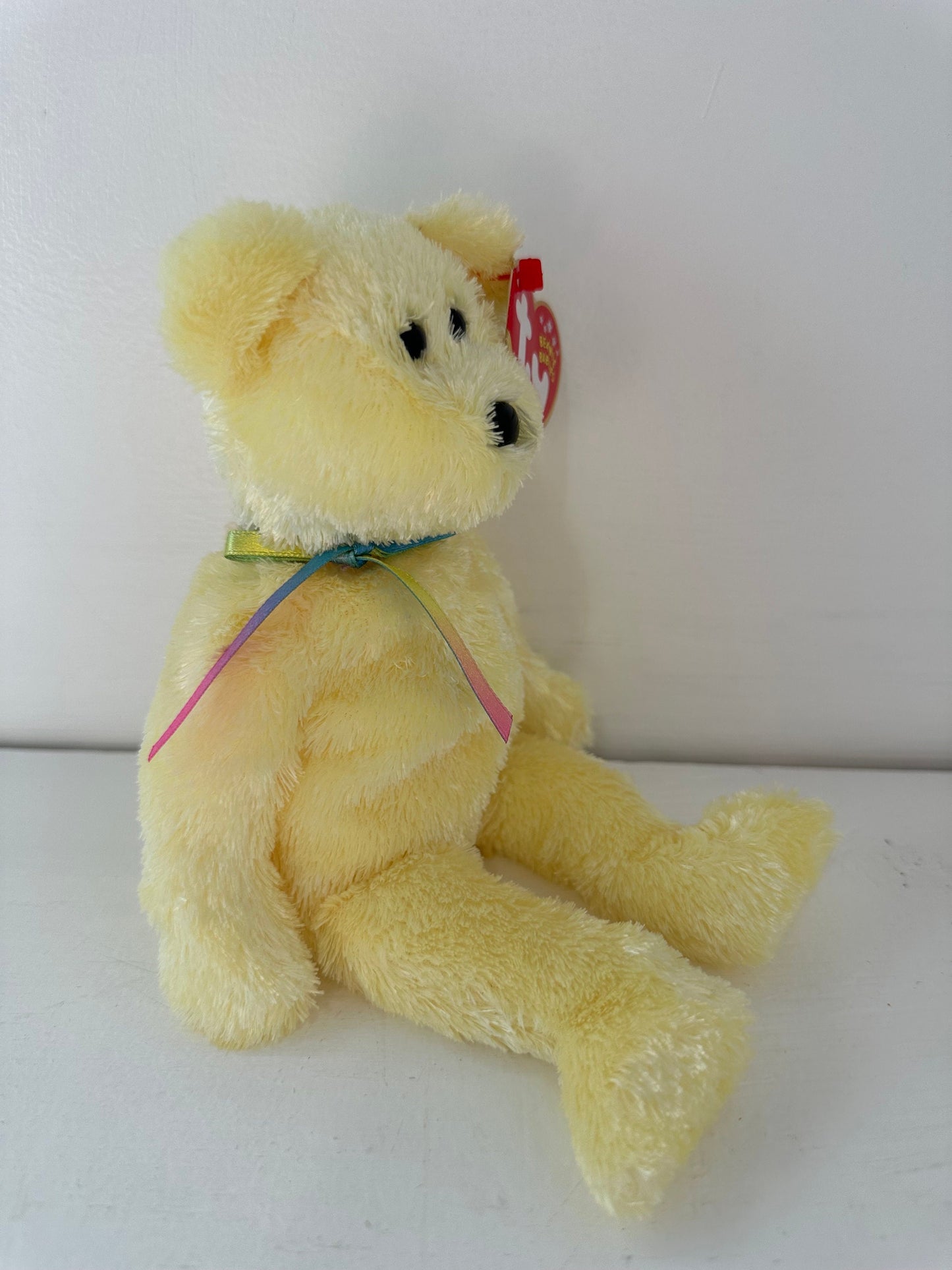 Ty Beanie Baby “Sherbet” the Bear - Yellow Version (8.5 inch)