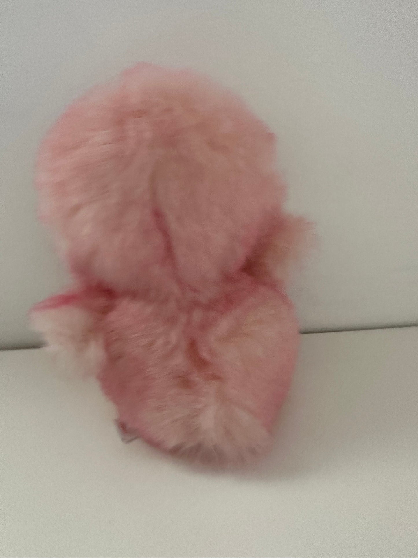 Ty Beanie Boo “Feathers” the Pink Chick No Hang Tag (6 inch)