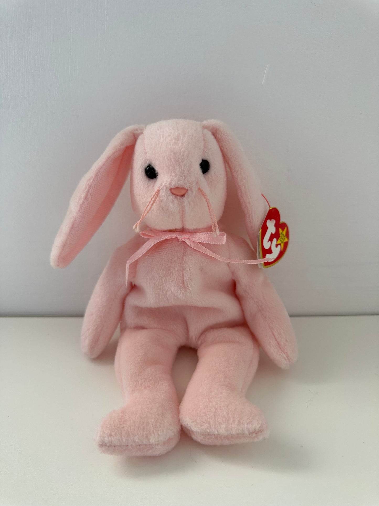 Ty Beanie Baby “Hoppity” the Pink Bunny ! (8.5 inch)