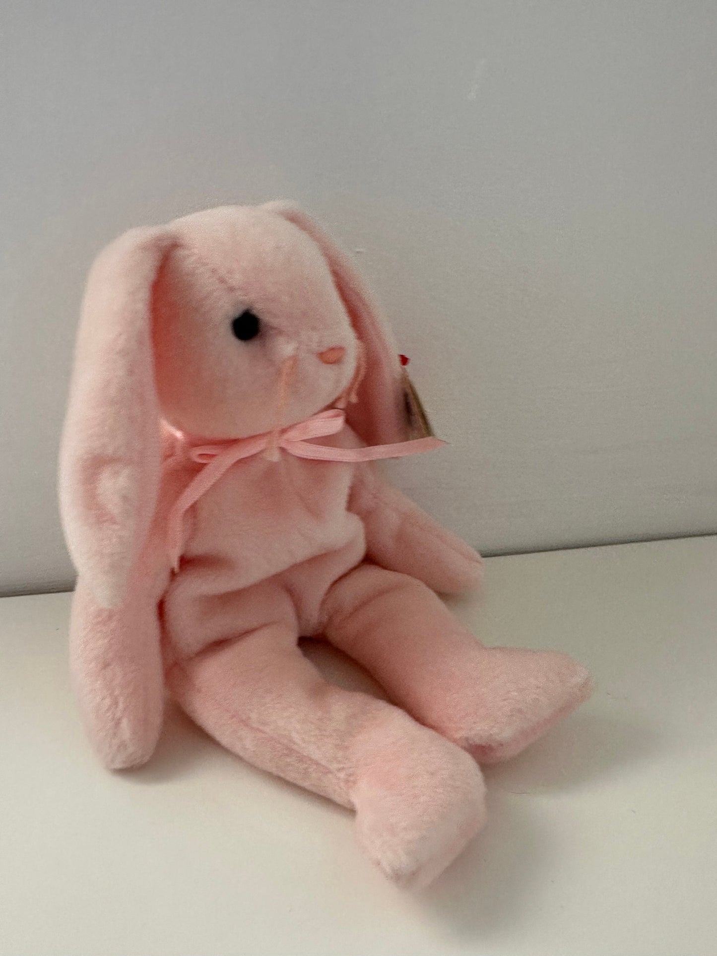 Ty Beanie Baby “Hoppity” the Pink Bunny ! (8.5 inch)