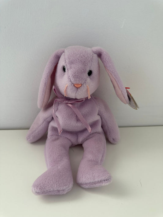 Ty Beanie Baby “Floppity” the Purple Bunny ! (8.5 inch)