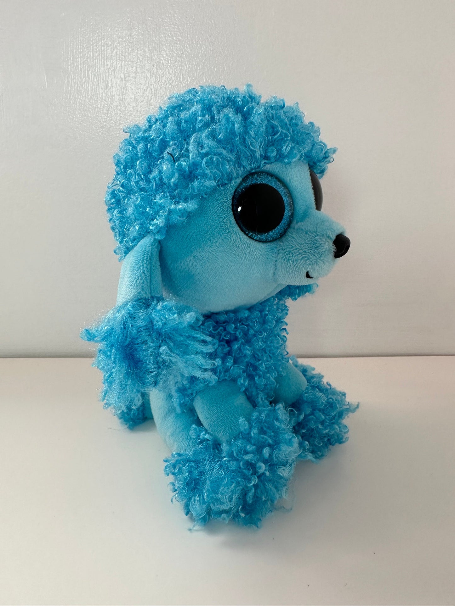 Ty Beanie Boo “Mandy” the Blue Poodle Plush! (6 inch)