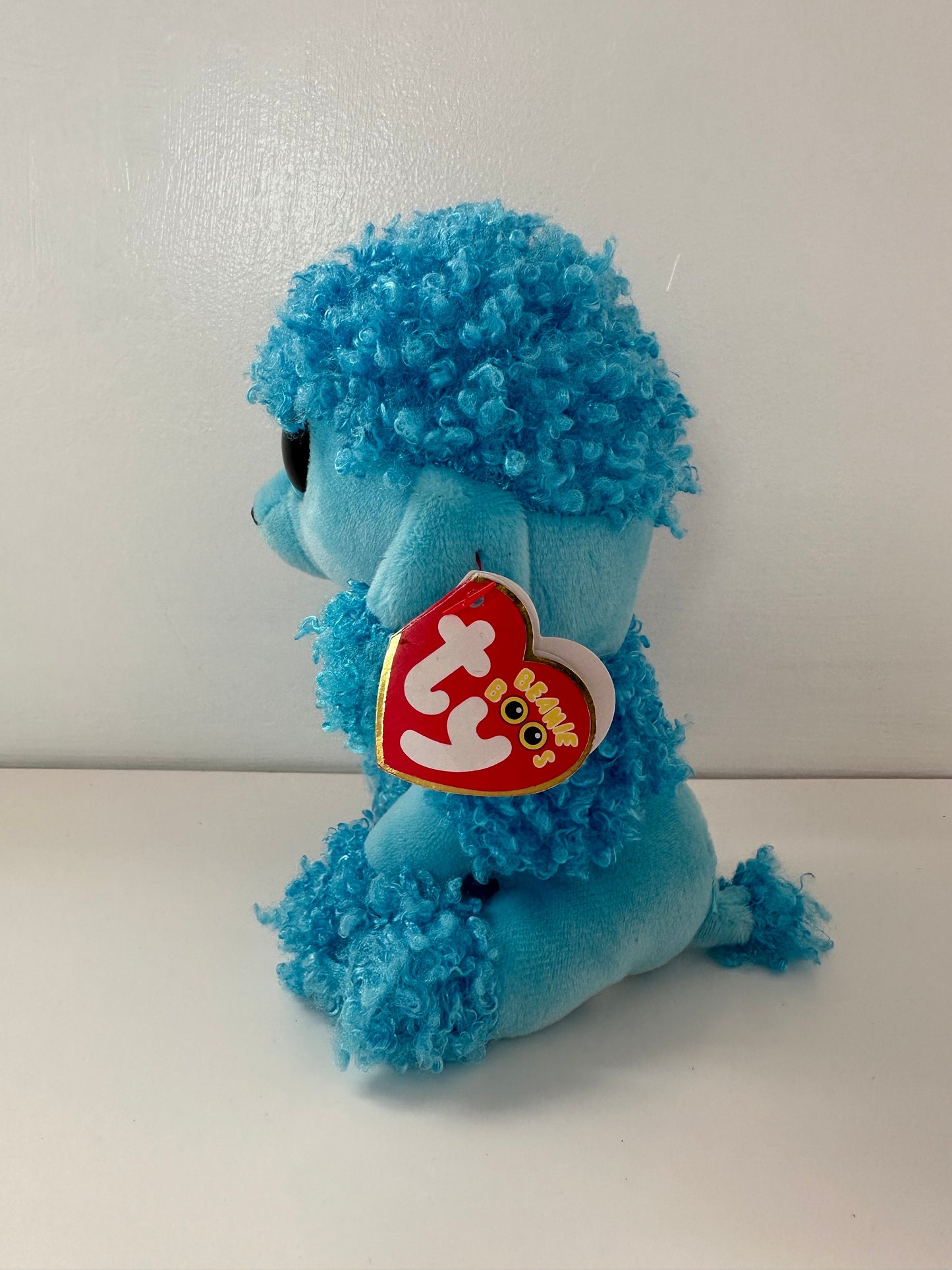 Ty Beanie Boo “Mandy” the Blue Poodle Plush! (6 inch)