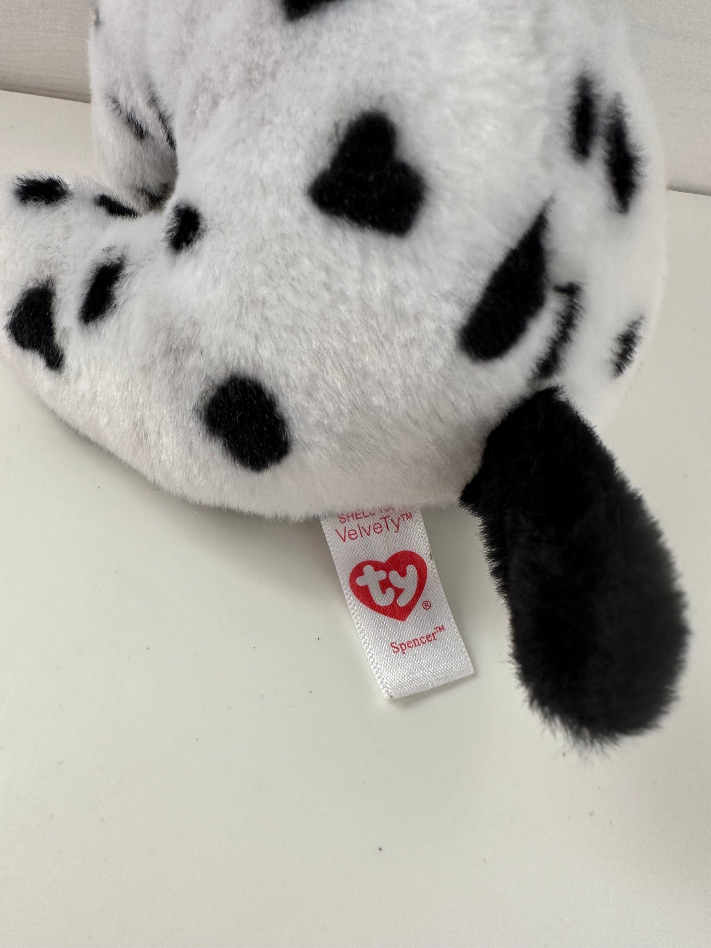 Ty Beanie Baby “Spencer” the Dalmatian  - No Hang Tag (5.5 inch)