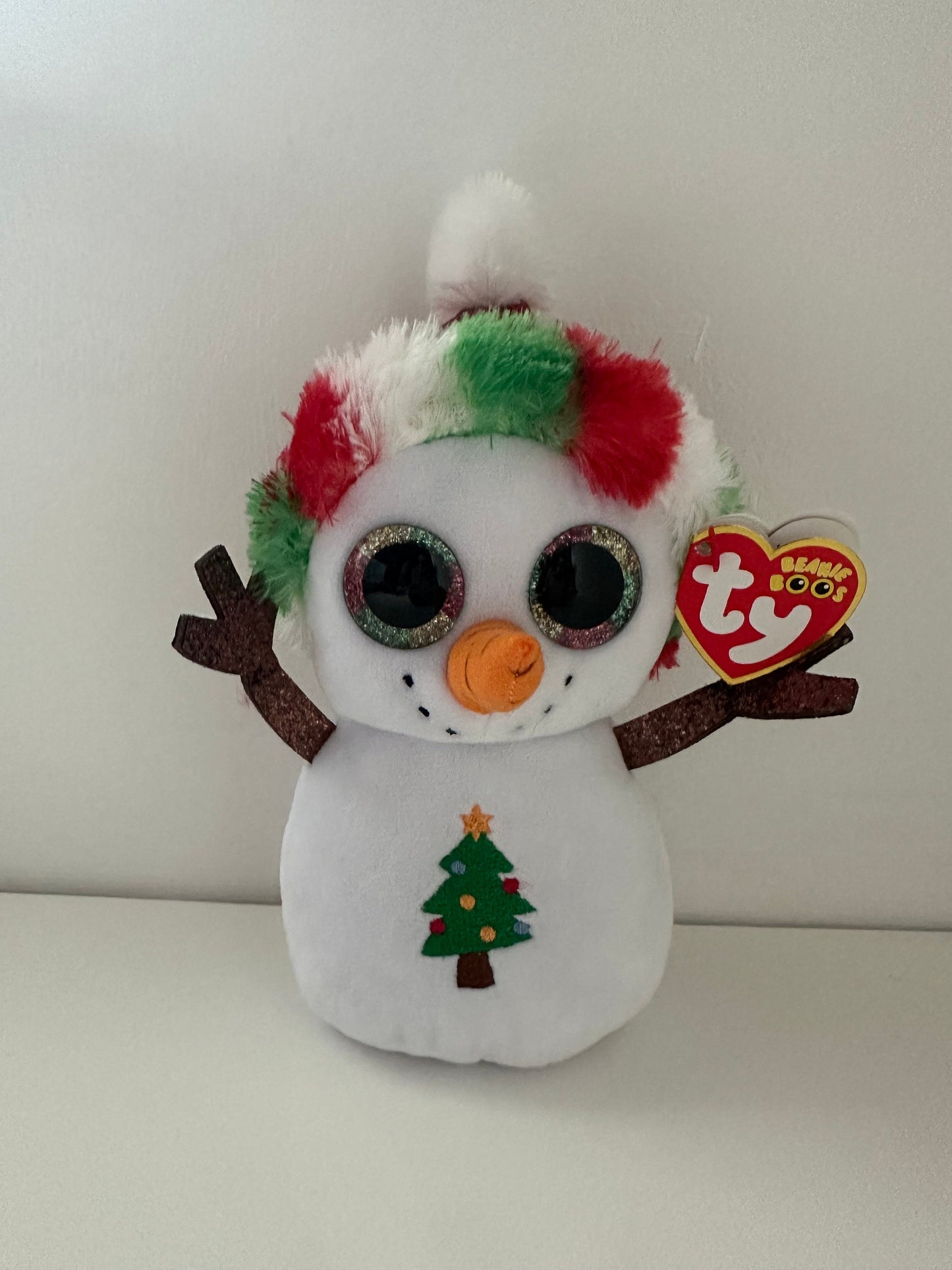 TY Beanie Boo “Misty” the Snowman (6 inch)